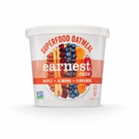 Earnest Eats 8-57920-00540-6 Maple Almond Cinnamon Grab n Go Superfood Oatmeal Cup Oats