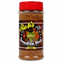 Rob's Smokin Beef Rub Seasoning 12 Oz Bottle Beef Chicken Pork RB00222