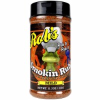 Robs Smokin Rub Mild BBQ Rub Seasoning 11.7 Oz Great on Beef Pork & Chicken