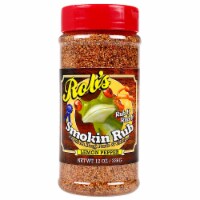 Rob's Smokin Lemon Pepper Rub 12 Oz Bottle All Purpose Seasoning RB00333