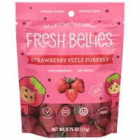 Fresh Bellies® Strawberries Feels Forever™ Freeze Dried Balsamic Strawberry Baby Food Snack Perspective: Main