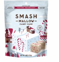 Smash Mallow Holiday Candy Cane Snackable Marshmallows Perspective: Main