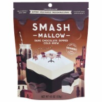Smashmallow Dipped Dark Chocolate Cold Brew Marshmallow Snack Perspective: Main