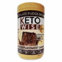 Keto Wise Gold Chocolate Fudge Brownie Meal Replacement Shake