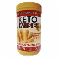 Keto Wise Gold Creamy Peanut Butter Meal Replacement Shake