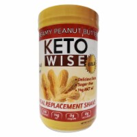 Keto Wise Gold Creamy Peanut Butter Meal Replacement Shake