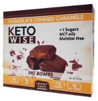 Keto Wise Chocolate Covered Caramels Fat Bombs