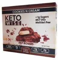 Keto Wise Cookies N Cream Fat Bombs