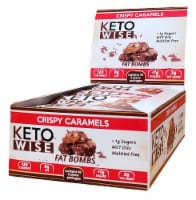 Keto Wise Crispy Caramels Fat Bombs