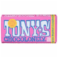 Tonys Chocolonely Bar Chocolate White Raspberry Pop 6.35 oz (Pack Of 15)