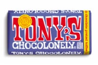 Tony's Chocolonely® 42% Cocoa Dark Milk Chocolate Pretzel Toffee Bar Perspective: Main