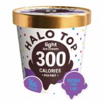 Halo Top Birthday Cake Light Ice Cream Perspective: Main