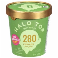 Halo Top Pistachio Light Ice Cream Pint Perspective: Main