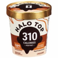 Halo Top® Caramel Macchiato Ice Cream Perspective: Main