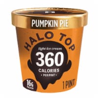 Halo Top Pumpkin Pie Limited Edition Light Ice Cream Perspective: Main