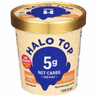 Halo Top® Keto Macadamia Nut Cookie Ice Cream Pint Perspective: Main