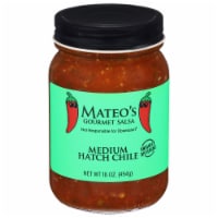 Mateo's Gourmet Hatch Chile Salsa Perspective: Main