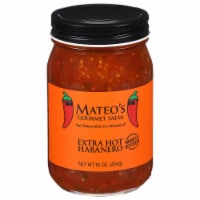 Mateo's Habanero Extra Hot Gourmet Salsa Perspective: Main