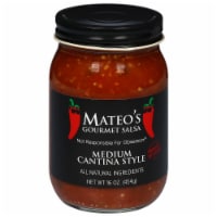 Mateo's Gourmet Medium Cantina Style Salsa Perspective: Main