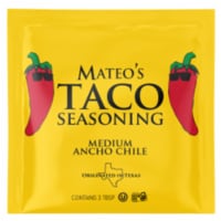 Mateo's Medium Ancho Chile Taco Seasoning Perspective: Main