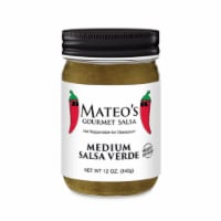 Mateo's Medium Salsa Verde Gourmet Salsa Perspective: Main