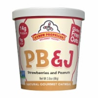 Straw Propeller PB&J Oatmeal