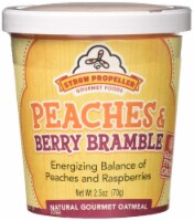 Straw Propeller Peaches & Berry Bramble Oatmeal
