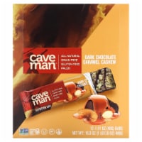 Caveman Paleo Dark Chocolate Caramel Cashew Nutrition Bars