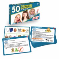 Junior Learning JRL351 Language Arts Activity Cards Phonemic Awareness
