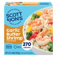 Scott & Jon's Gluten Free Garlic Butter Shrimp Rice Bowl Frozen Meal