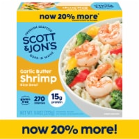 Scott & Jon's Gluten Free Garlic Butter Shrimp Rice Bowl Frozen Meal
