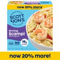 Scott & Jon's Shrimp Scampi with Linguini Frozen Meal