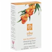 Sibu Beauty Sea Buckthorn Cleansing Face and Body Bar