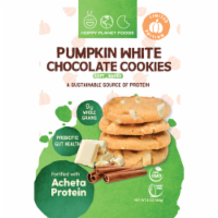 Hoppy Planet Foods Pumpkin White Chocolate Acheta Protein Cookies Perspective: Main