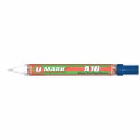 U-Mark UMARK10102 2 mm A10 Paint Marker&#44; Blue - 12 per Box