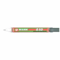 U-Mark UMARK10110 2 mm A10 Paint Marker&#44; Silver - 12 per Box