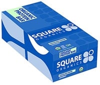 Square Organics Protein Bar Gluten Free Chocolate Coated Coconut Perspective: front