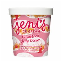 Jeni's Raspberry Rose Jelly Donut Ice Cream
