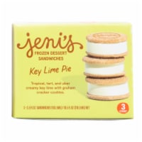 Jeni's Key Lime Pie Frozen Dessert Sandwiches Perspective: Main