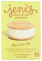 Jeni's Key Lime Pie Frozen Dessert Sandwiches Perspective: Main