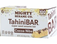 Mighty Sesame Co Cocoa Nibs Tahini Bars