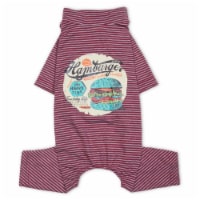 Touchdog Onesie Lightweight Breathable Printed Full Body Pet Dog T-Shirt Pajamas Perspective: Main