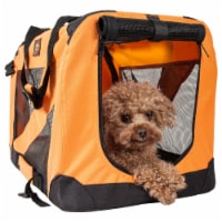 Pet Life Folding Zippered 360° Vista View House Pet Crate