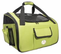 Pet Life Ultra-Lock Collapsible Safety Travel Wire Folding Pet Car Seat Carrier