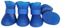 Pet Life Elastic Protective Multi-Usage All-Terrain Rubberized Dog Shoes