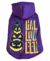 Pet Life LED Lighting Halloween Happy Snowman Hooded Sweater Pet Costume