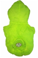 Pet Life Ultimate Waterproof Thunder-Paw Adjustable Zippered Folding Travel Dog Raincoat
