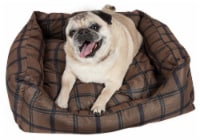 Pet Life Wick-Away Nano-Silver and Anti-Bacterial Water Resistant Rectangular Dog Bed