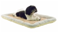 Pet Life Nano-Silver Anti-Bacterial Neutral Carpentry Designer Dog Bed