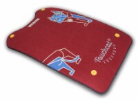 Touchcat Lamaste Travel Reversible Designer Embroidered Pet Dog Cat Bed Mat Perspective: Main